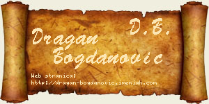 Dragan Bogdanović vizit kartica